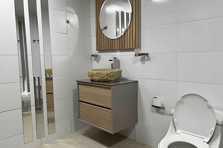 Apt Palos Altos Poblado; caminando de restaurantes