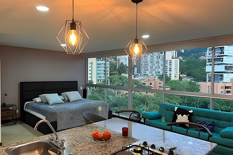 Exclusive apt in Poblado, Central location