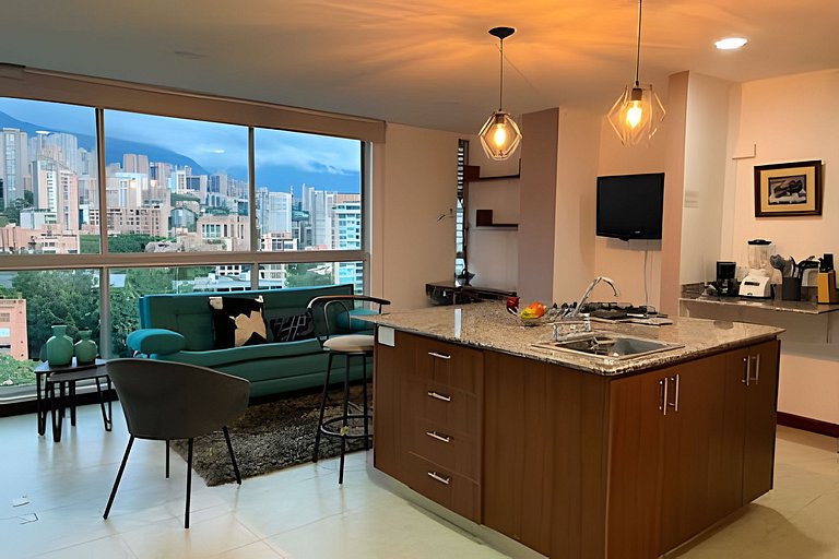 Exclusive apt in Poblado, Central location