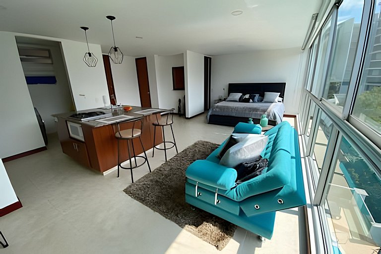 Exclusive apt in Poblado, Central location