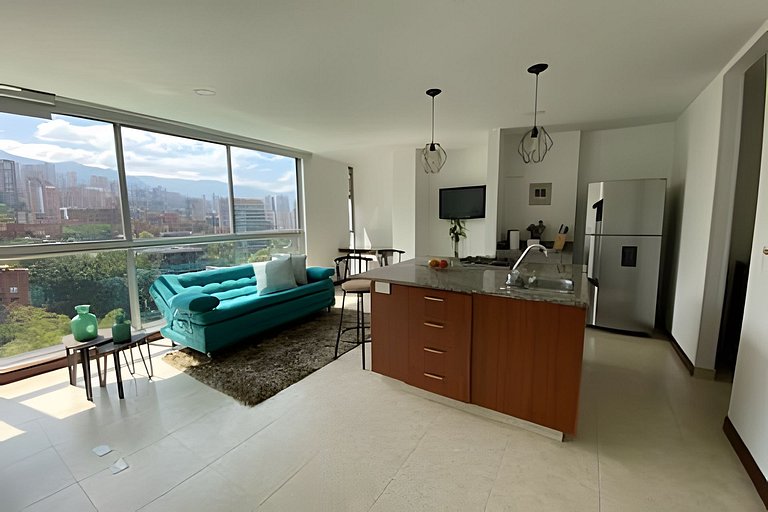 Exclusive apt in Poblado, Central location