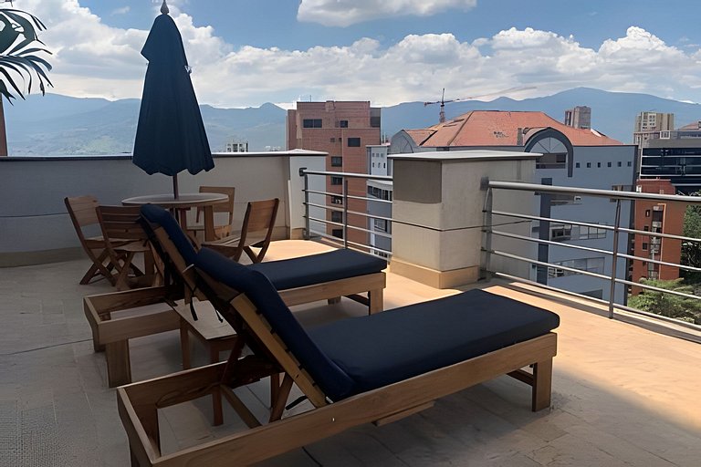 Exclusive apt in Poblado, Central location